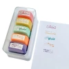Teacher's comment stamp, children's reward English small stamp, cute teaching medal, homework correction comment, encouragement kindergarten Application Scenario